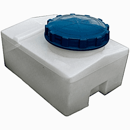 100 Lt. Dört Köşe  Su Deposu